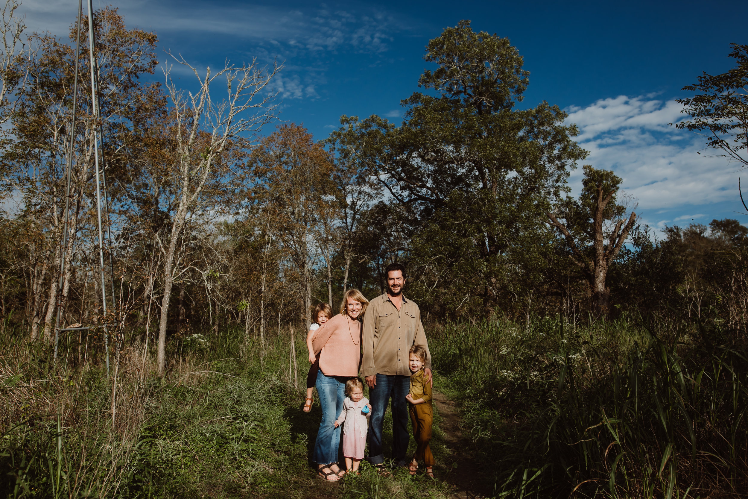 driftwood family photo shoot