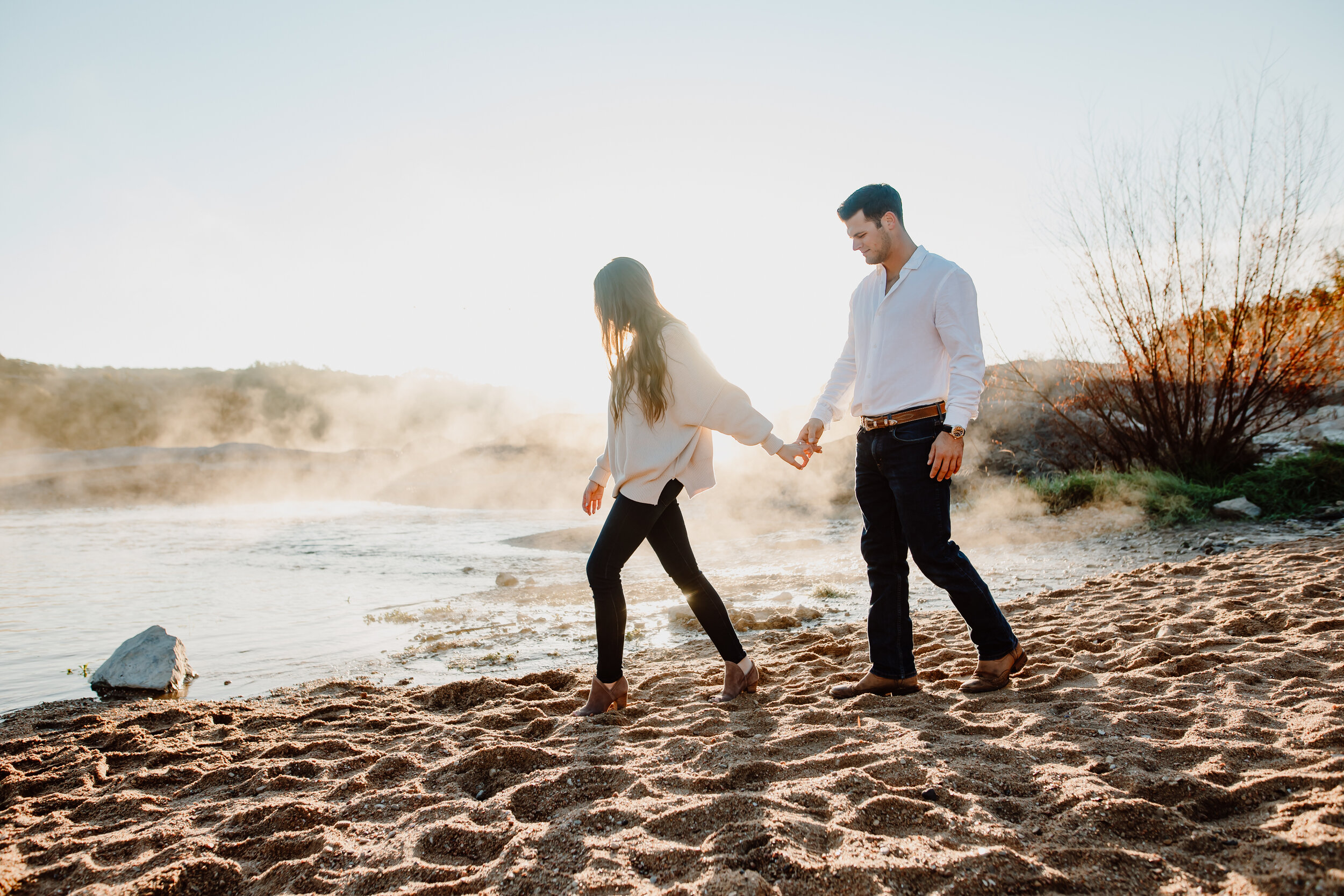 dripping springs engagement session