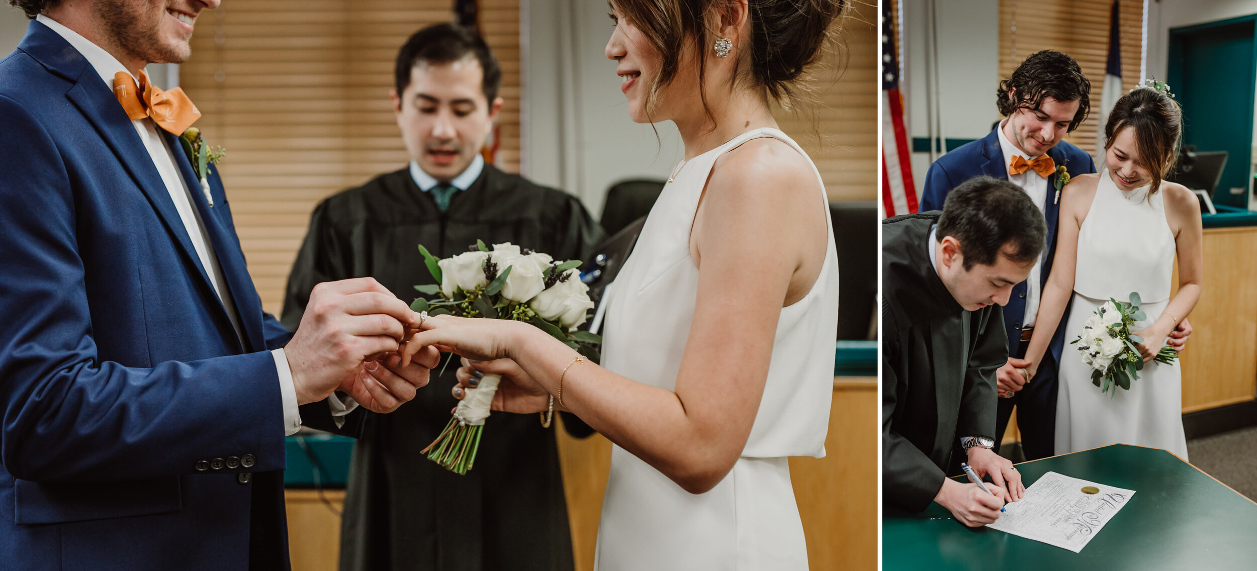 ceremony at travis county clerk