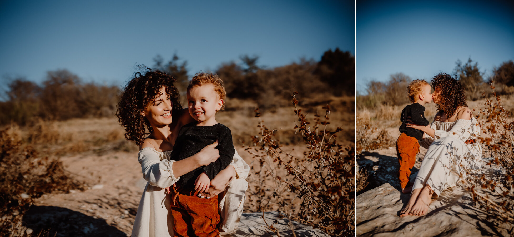 mommy and me session at reimers ranch