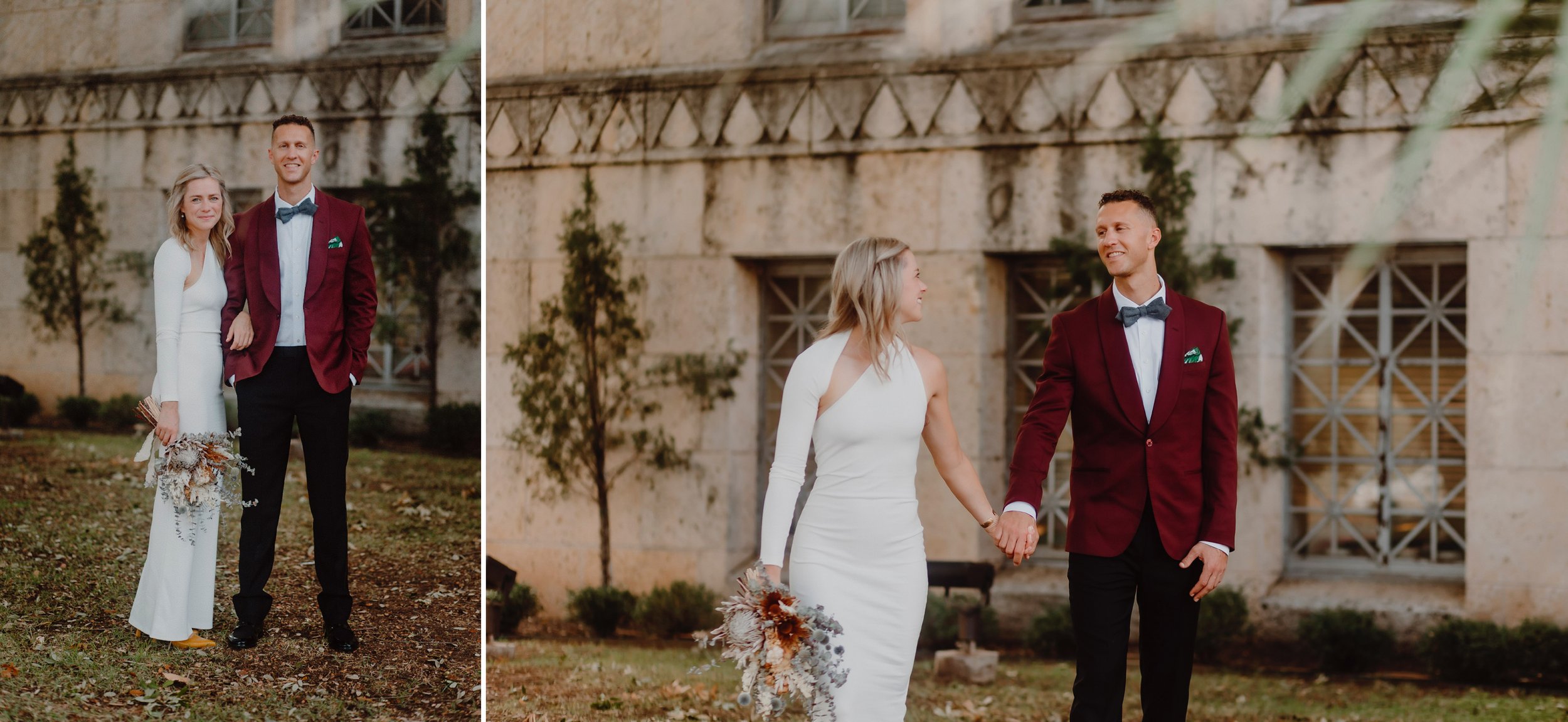 wedding photos at Austin Travis County Courthouse 