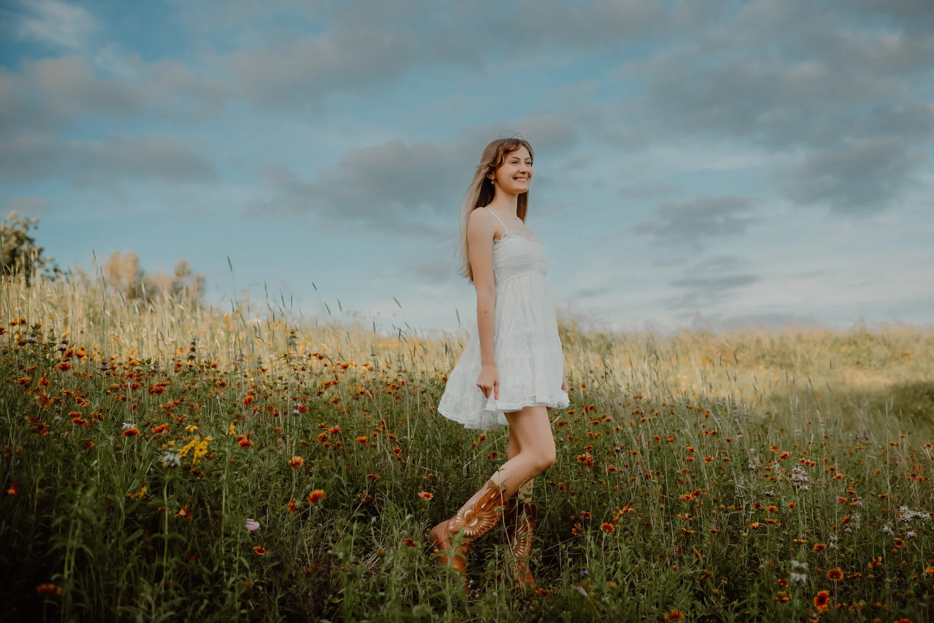 Dylann’s Senior Session in the Wildflowers | Austin, Texas