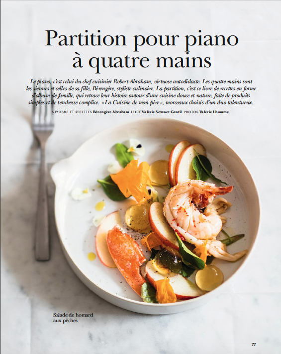 Côté Ouest / “La Cuisine de mon père”, Bérengère et Robert Abraham.
