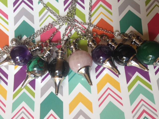 Sephoroton Pendulums for dowsing and divining