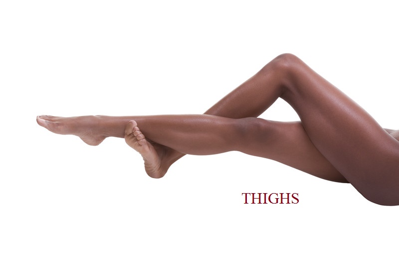 Thigh energy relates to beliefs we hold pertaining to masculinity and femininity. These 'acceptances' may be inherited or the result of social programming. Sexual ambiguity and unprocessed emotions related to masculine and feminine nature may also need to be addressed. Physically, these issues may manifest as thigh pain, popping or snapping, weakness, or over- or under-developed thigh muscles.