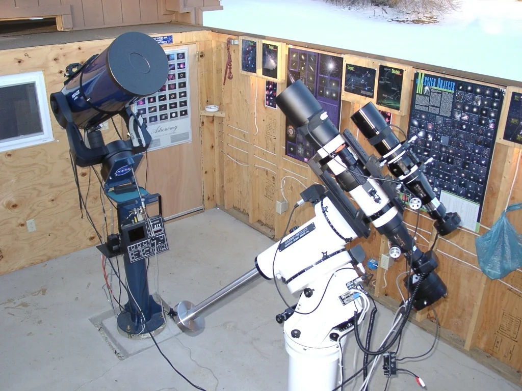 Observatory Roof Open