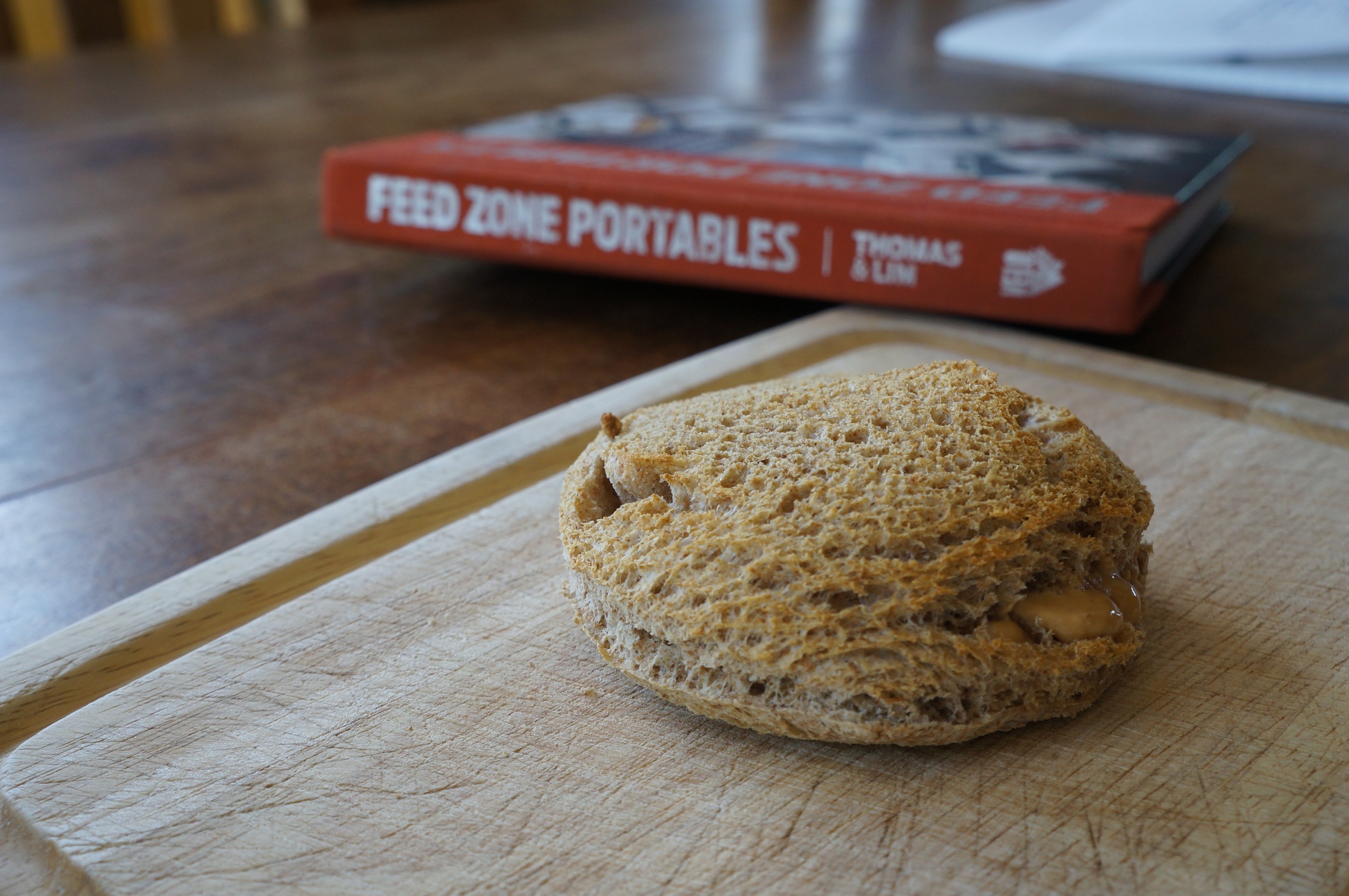 Who doesn't love peanut butter and jelly? But it gets everywhere, right? Making a "quick crust" with two-pieces of bread and it becomes an enclosed pastry. Magic!