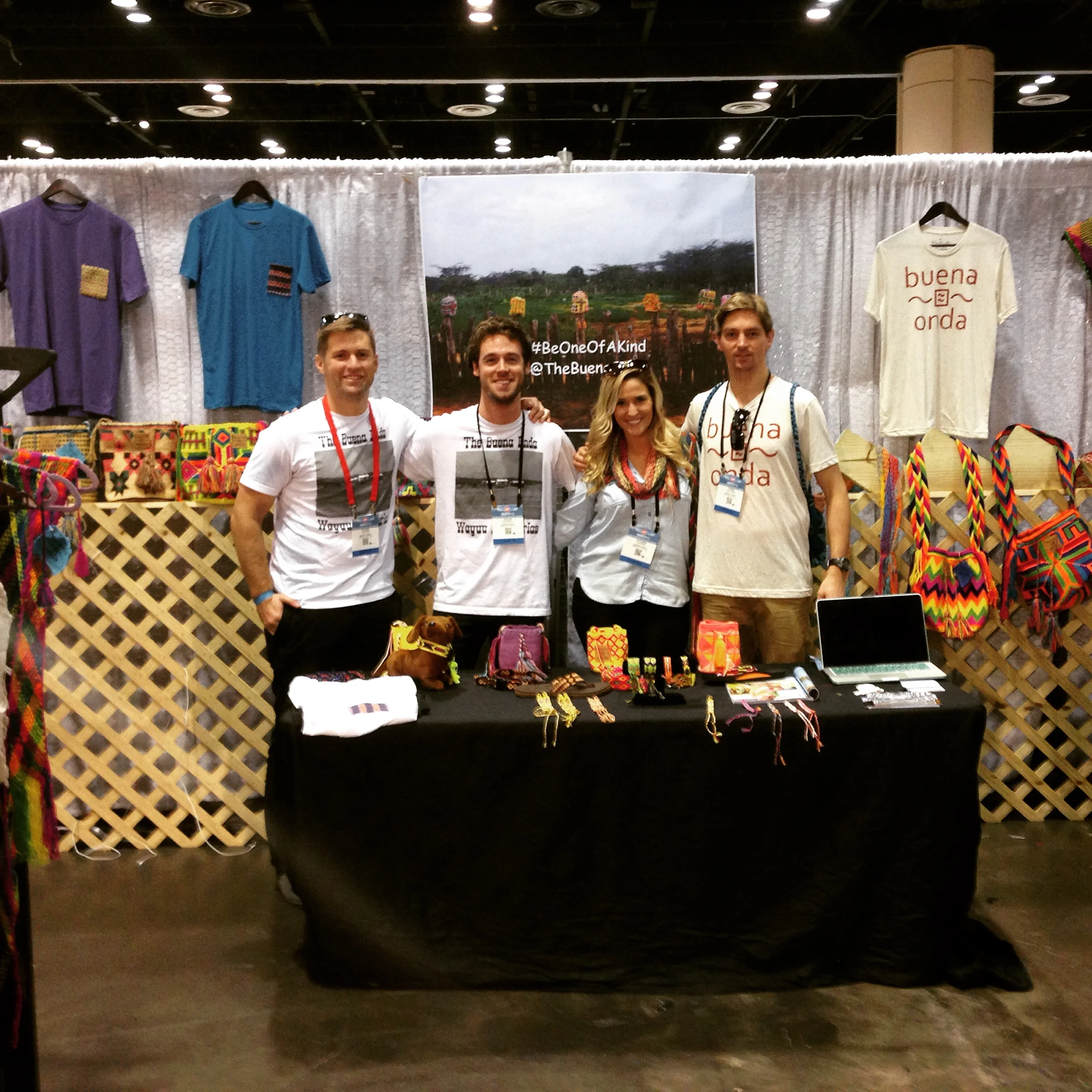 The Buena Onda Crew at Surf Expo.