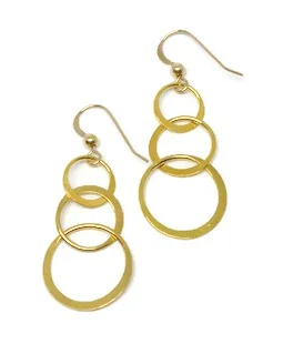 Triple Ring Gold Vermeil Earrings.jpg
