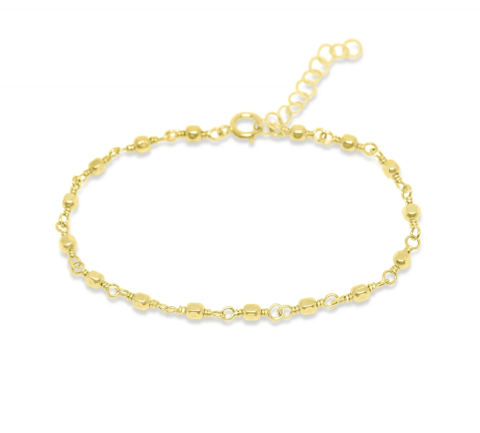 Gold Filled Wire Wrapped Stacking Bracelet