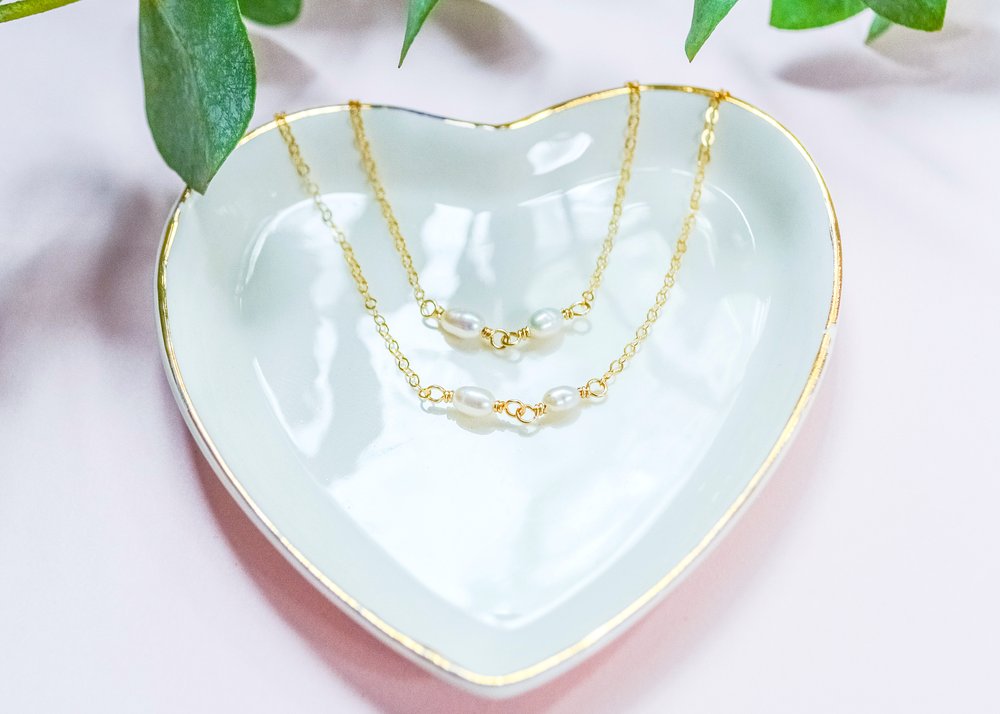 Gold Filled Beaded Chain Choker Necklace — Boy Cherie Jewelry: Delicate  Fashion Jewelry That Won't Break or Tarnish