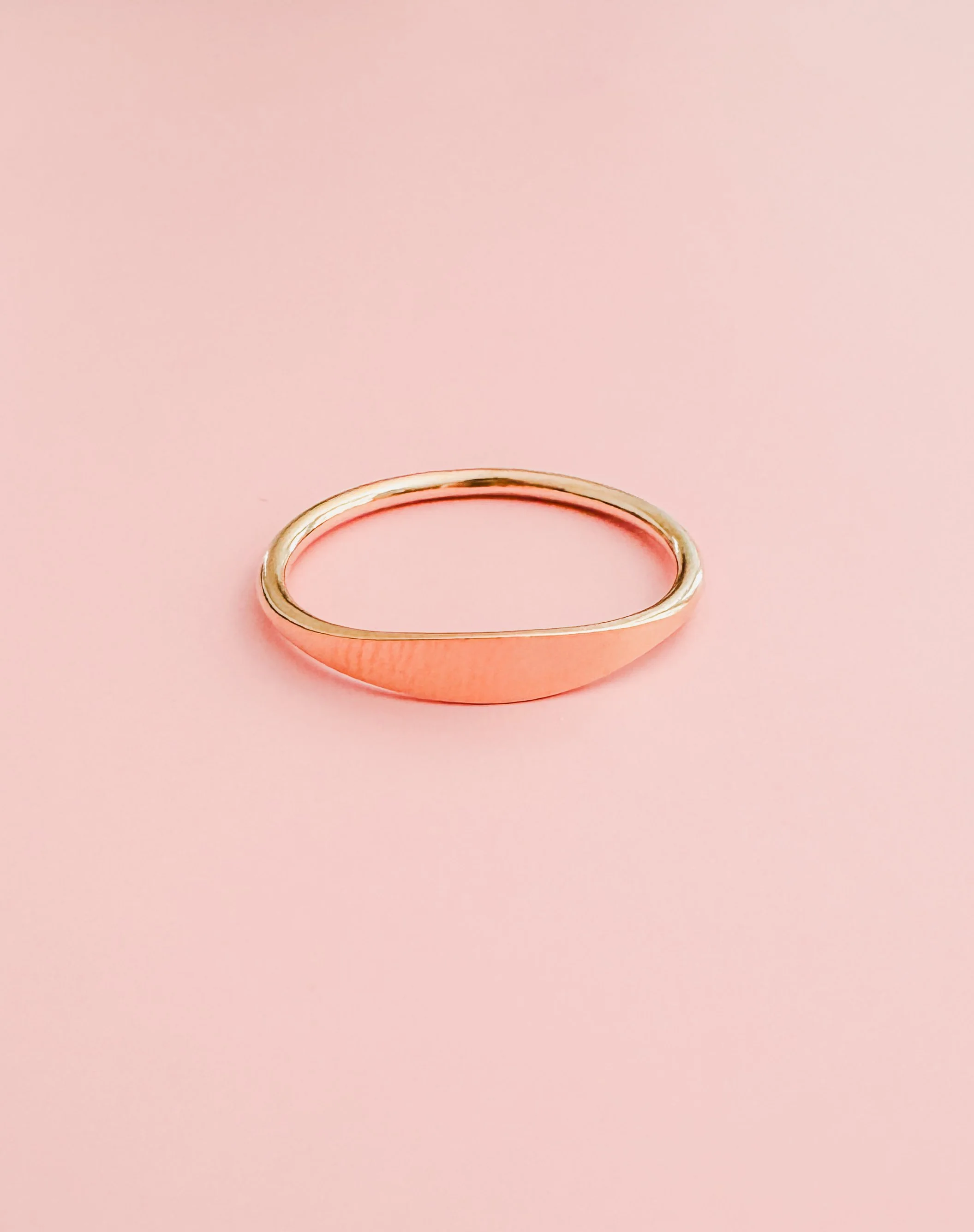 Gold Filled Signet Ring