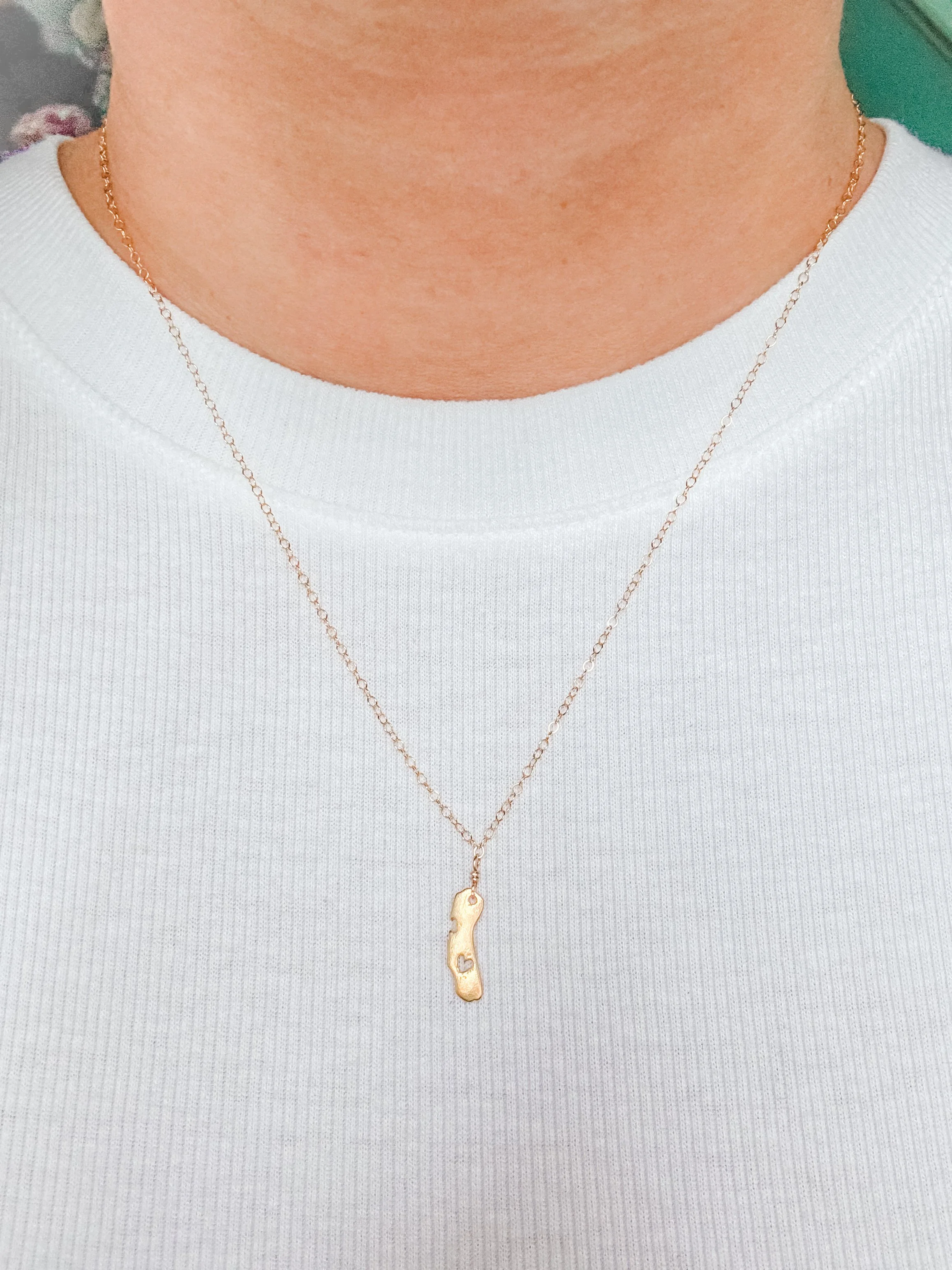 Gold Love LA California charm necklace.JPG