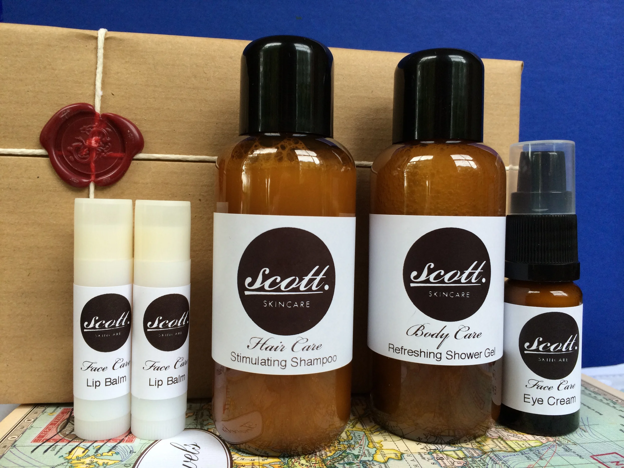 For August trialists received Eye Cream, Shampoo, Shower Gel and Lip Balm. A body focus after face-heavy July. 