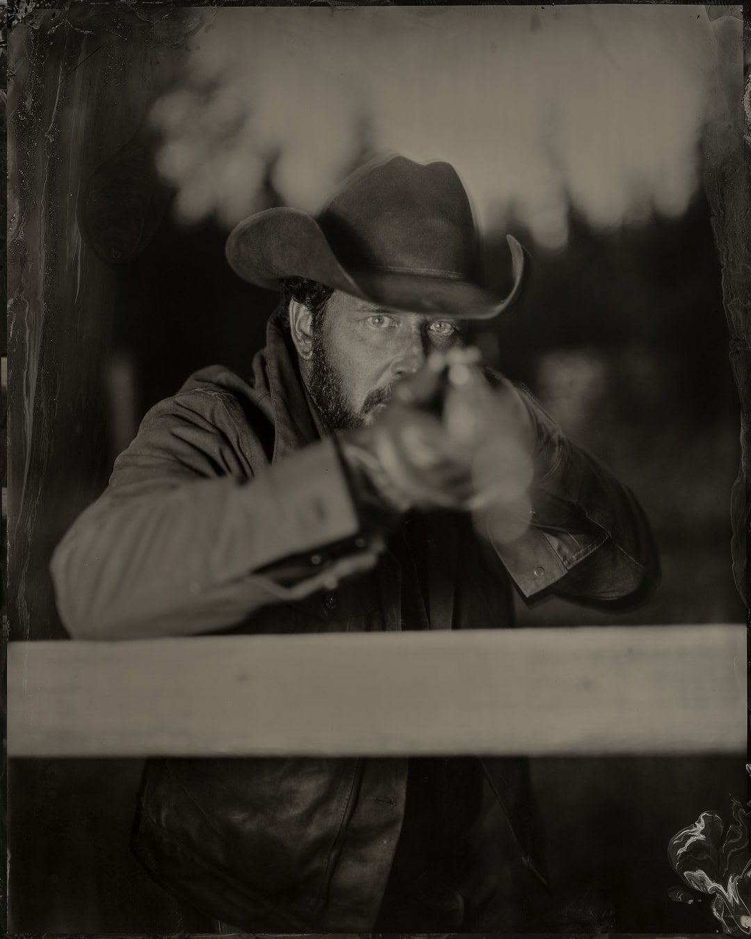 The Yellowstone Season 2 campaign centered around the use of tintype photography. Tintypes are a wet plate collodion process, a kind of photography that was used primarily in the mid-1800s. They provide a stark contrast between an older tone and contemporary subject matter that mimics the changing times and struggles in the modern west show. Using tintype photography as a jumping off point, I developed a new visual identity that would lead the “Yellowstone” digital and social media entities to premiere.