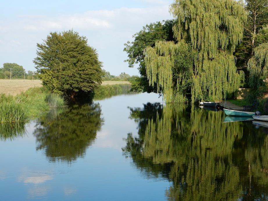 River Great Ouse, Hemingford Abbots, UK (July 2014)