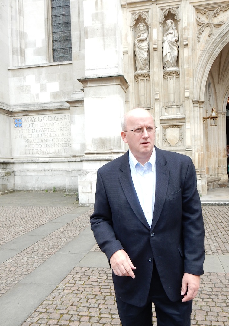 Westminster Abbey, London, UK, after the choral service (July 2014)