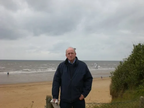 Beach at the Wash, the Cliffs, Hunstanton, UK (Jun 2011)