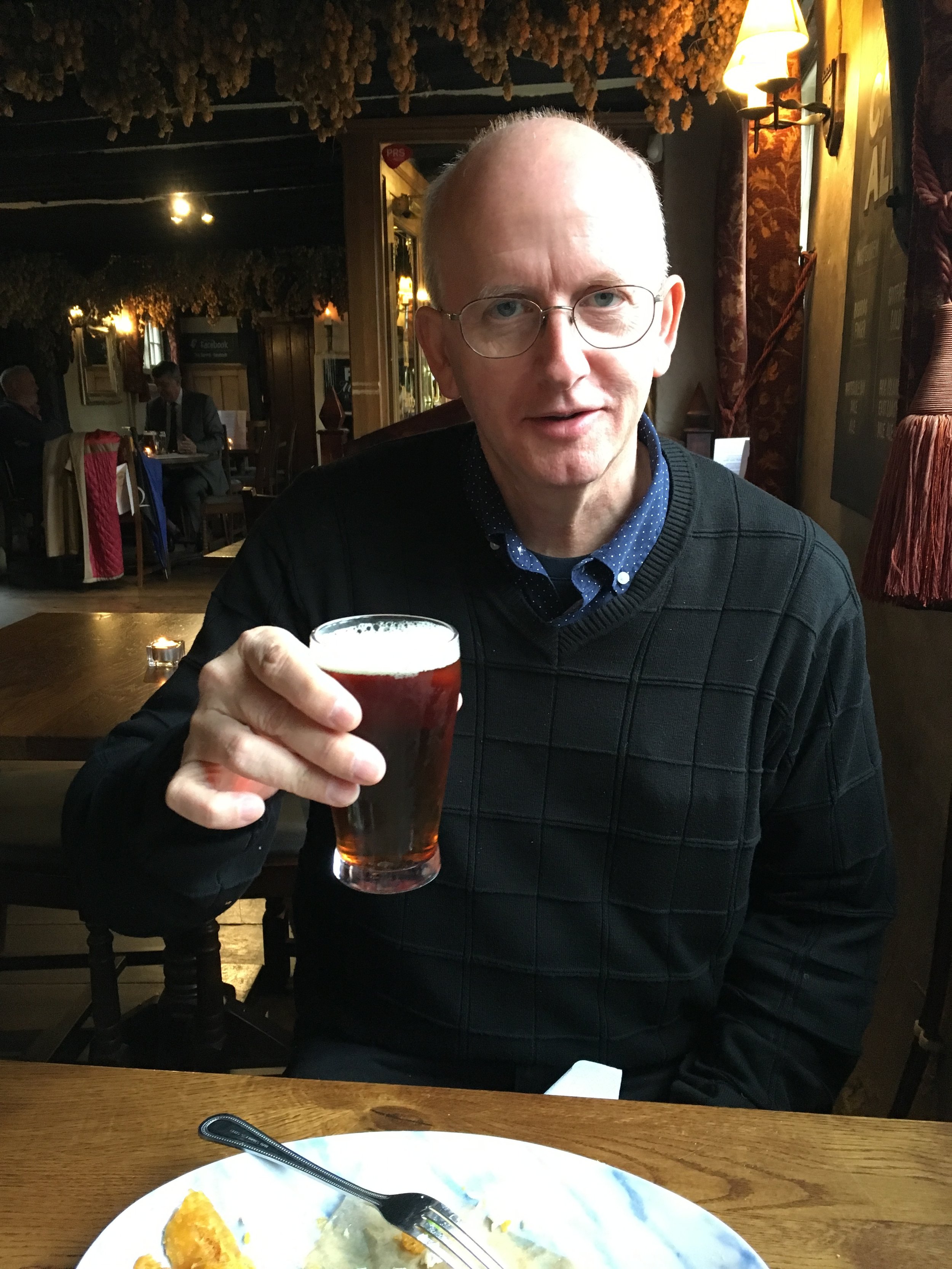  Spitfire Ale toast to past (and current) defenders of the realm, The Parrot Pub, Canterbury, Kent (September 2017) 