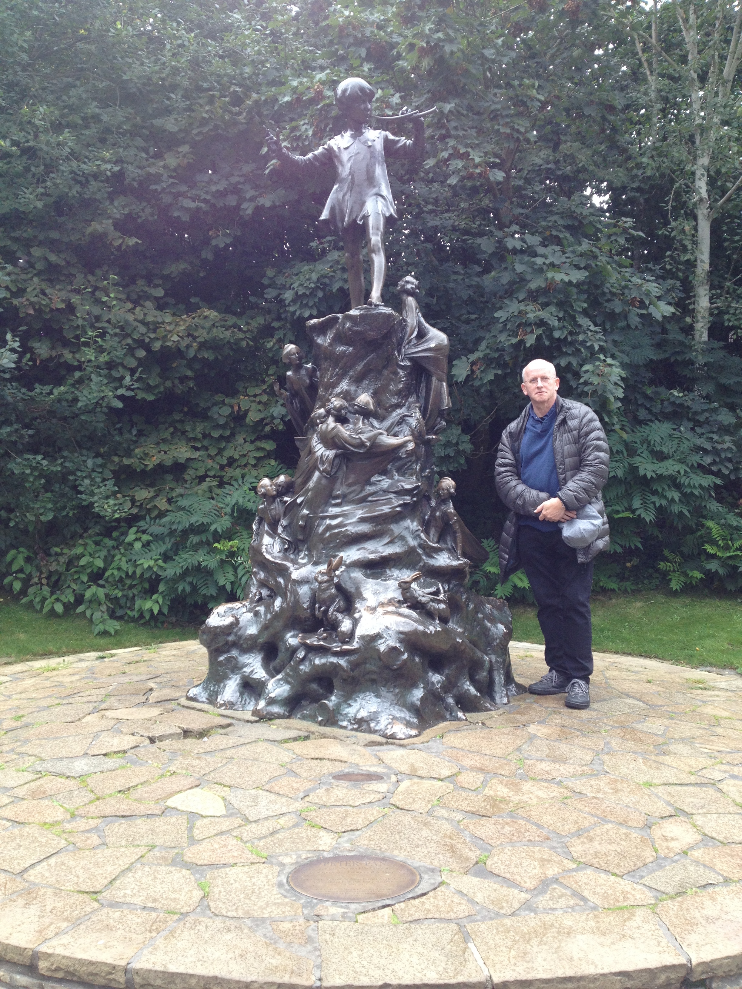 Peter Pan Statue, Kensington Gardens, London (Sept 2017)