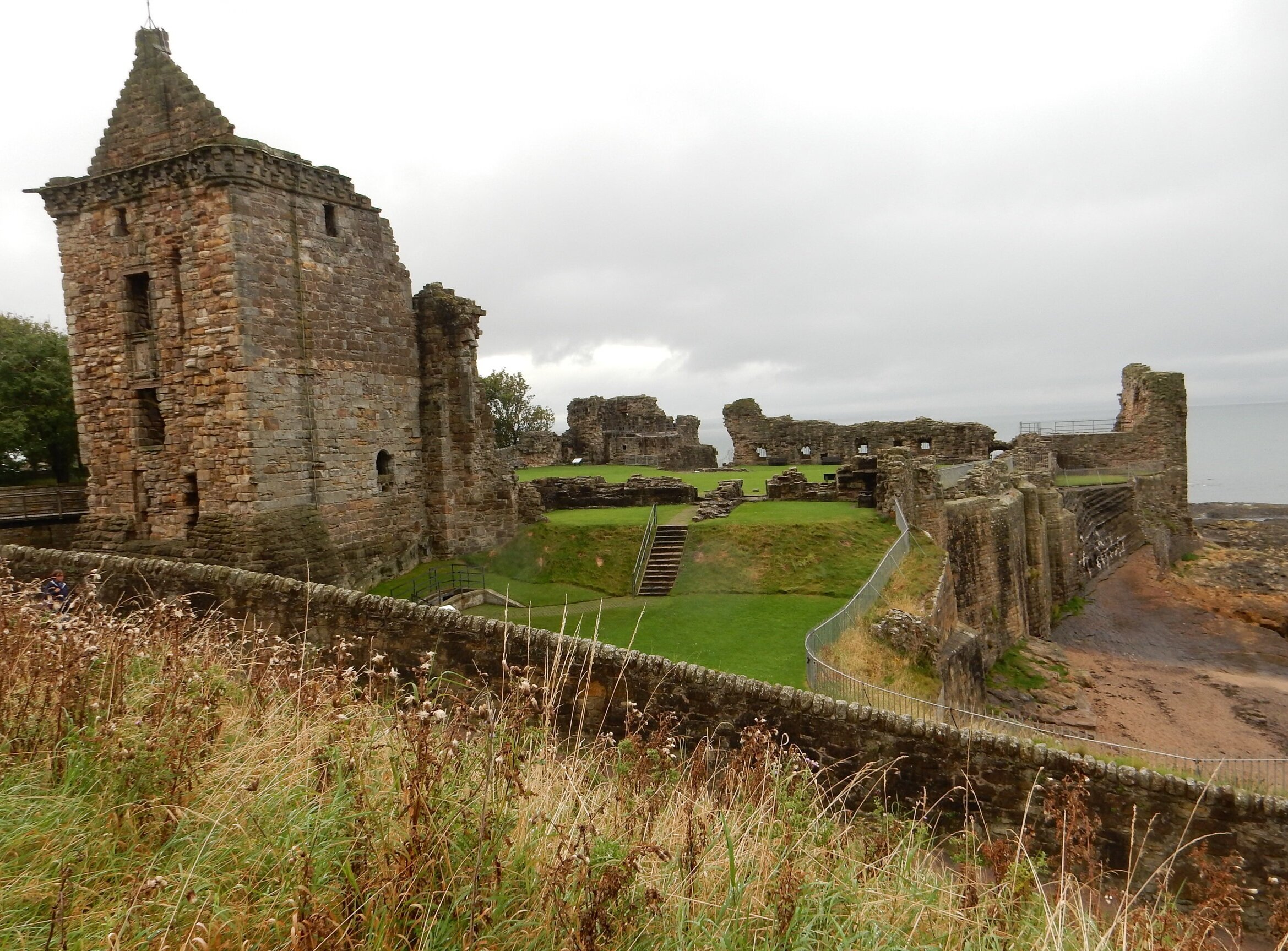 Ruins of St. Andrews Castle, Scotland