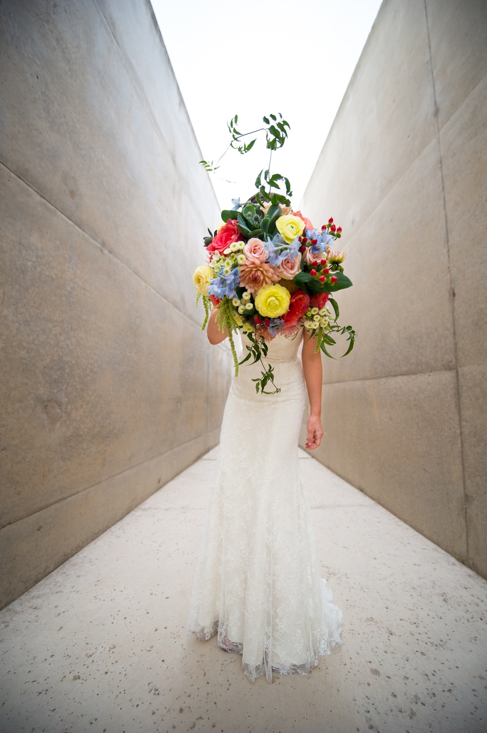 desert inspired bridal bouquet