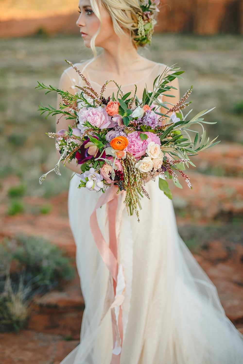 bridal bouquet by bloomers