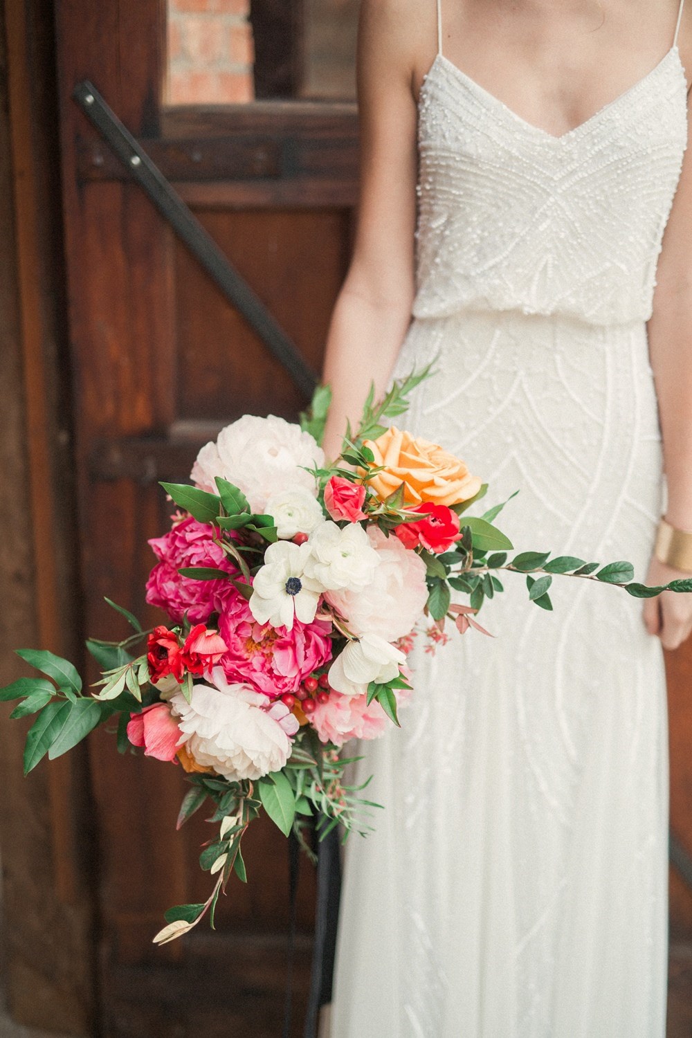 peony bridal bouquet