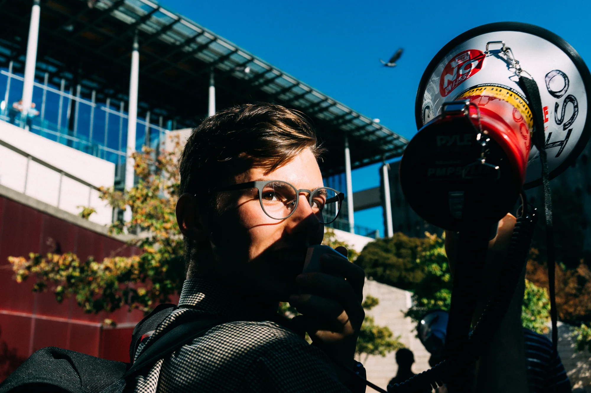 Students from Seattle Public Schools walkout for immigrant rights after DACA programs were challenged by the Trump administration in Fall of 2017