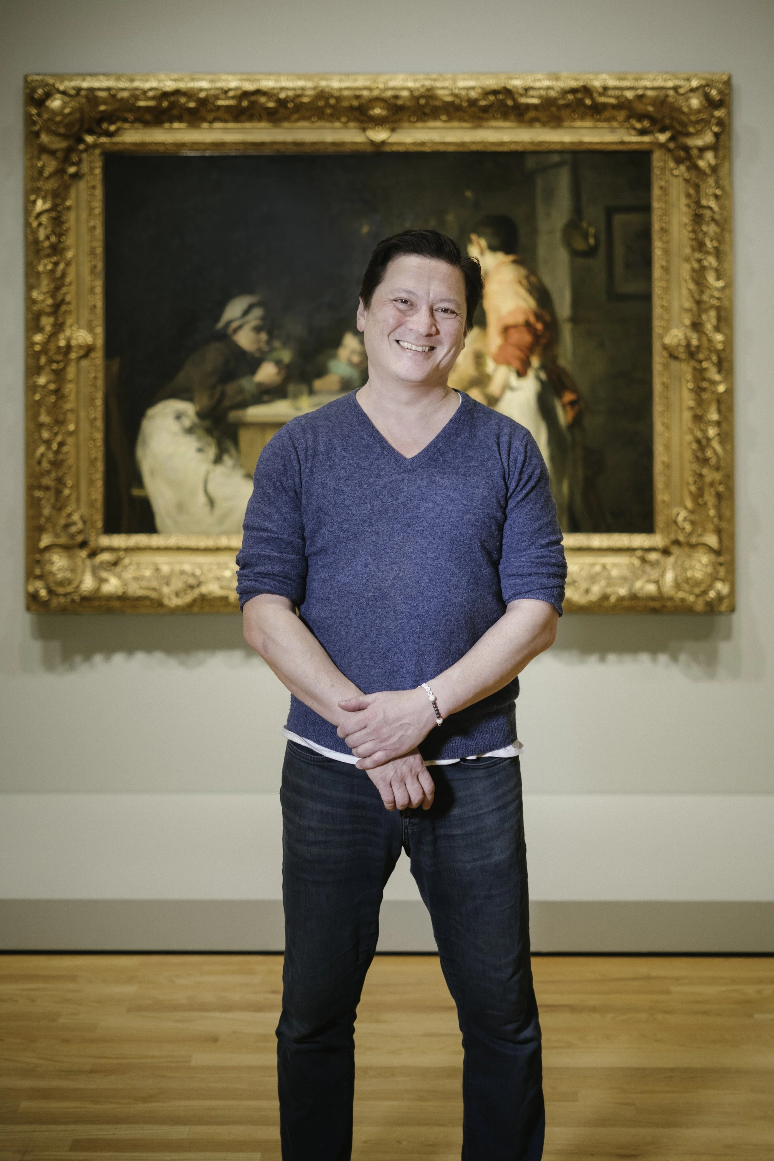  Award winning Chef J. Kenji López-Alt visits the Special Exhibition Farm to Table: Art, Food, and Identity in the Age of Impressionism at Seattle Art Museum on Thursday, December 11, 2025. 