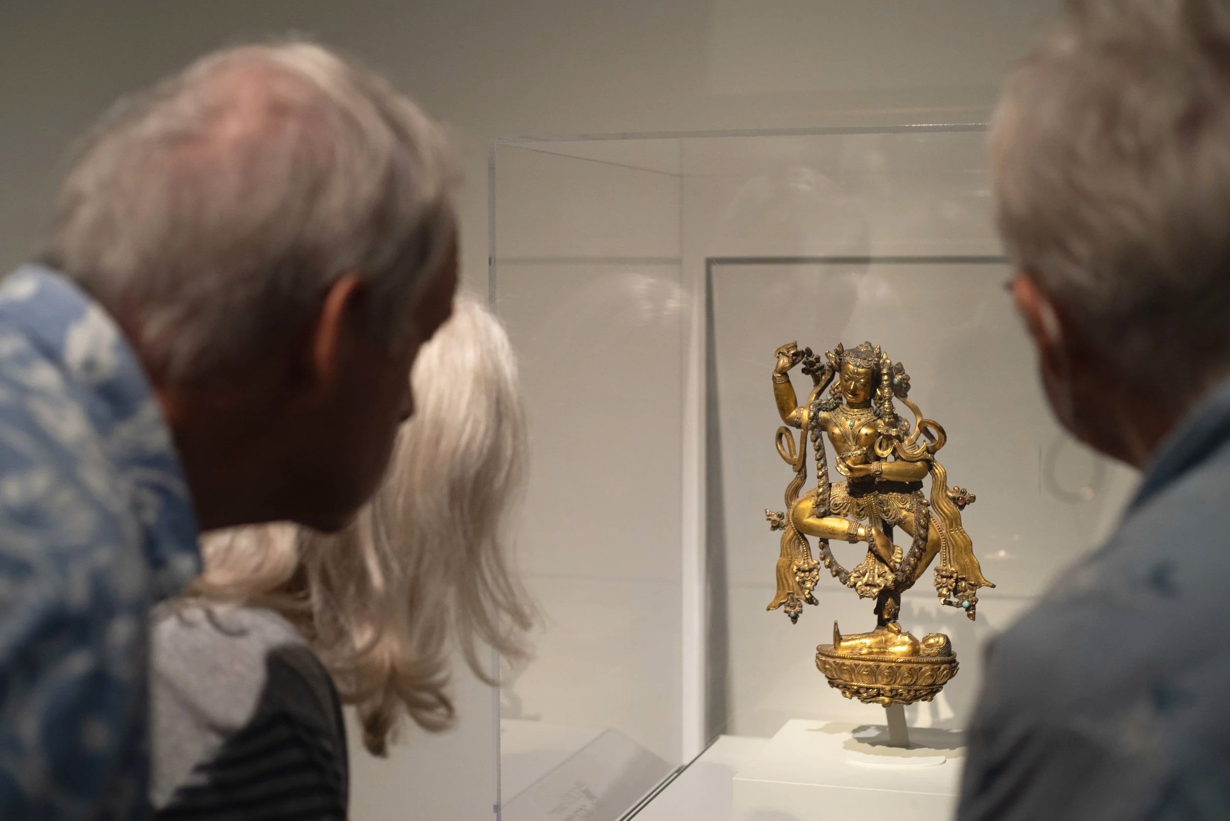  A tour of ancient Buddhist artifacts at the Seattle Asian Art Museum, 2022. 