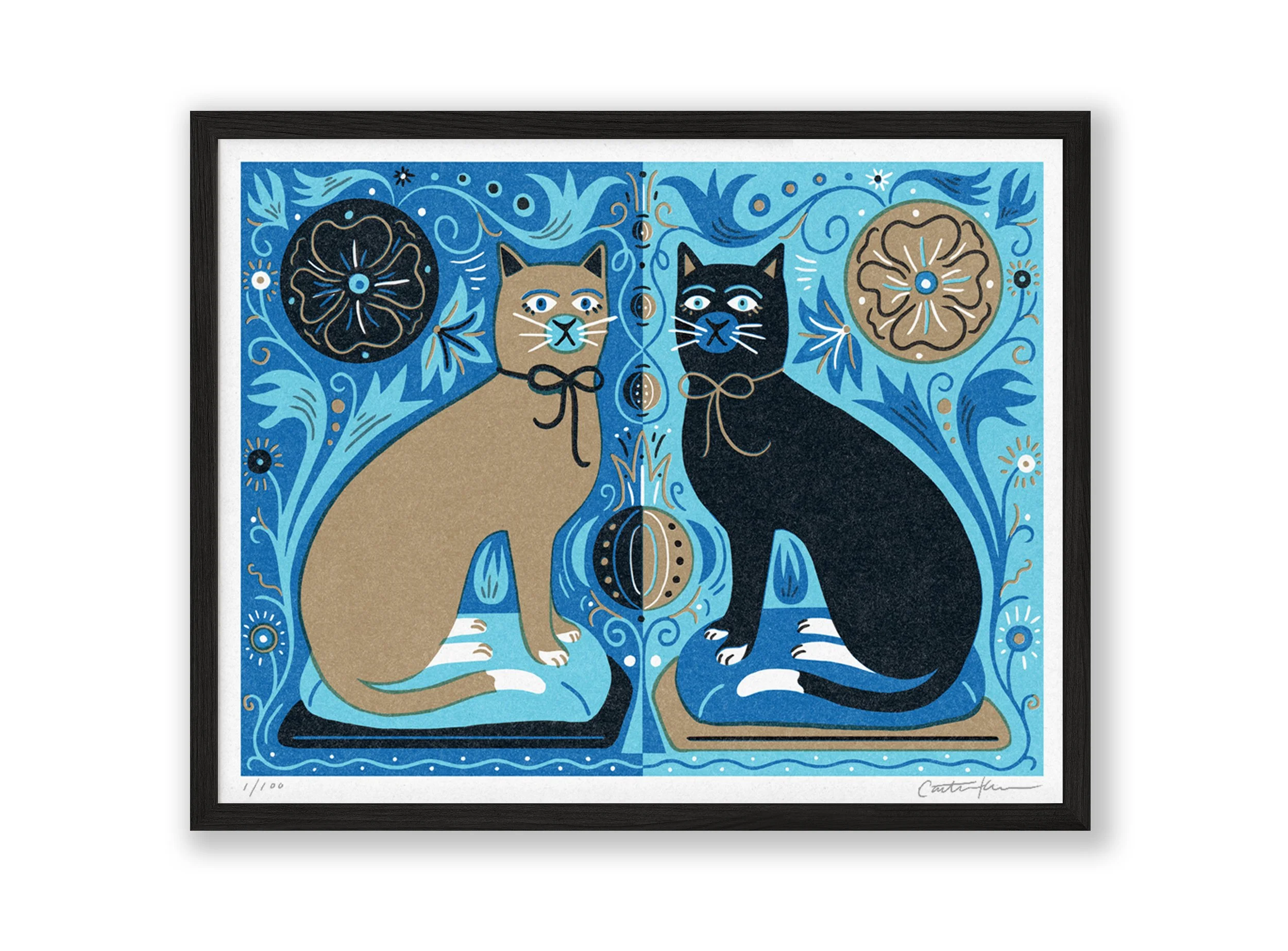 Caitlin_Keegan-Cats-Riso-Framed-Black.jpg
