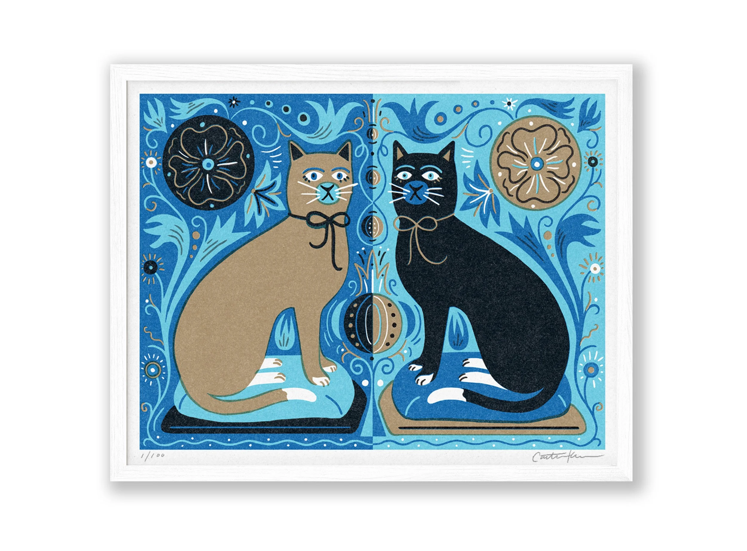 Caitlin_Keegan-Cats-Riso-Framed-White.jpg