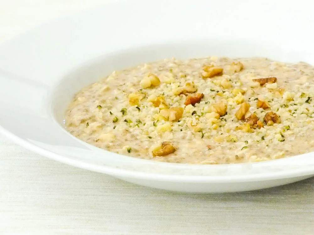 Apple Flavored, Overnight Protein Oats