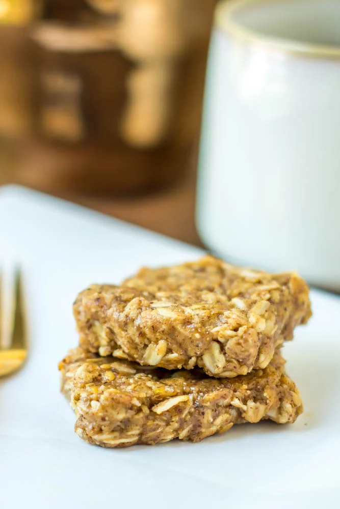 Five Ingredient, Almond Butter Oat Bites {v, gf, sf, no bake}