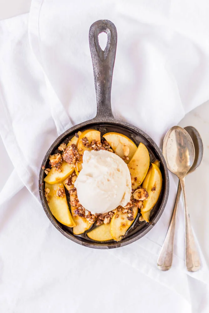 Apple Hazelnut Crumble
