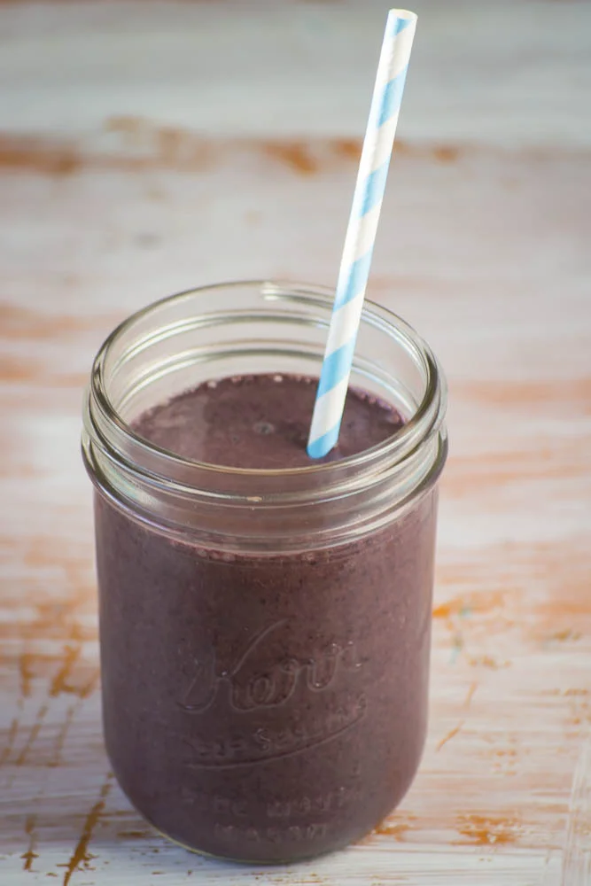 BREAKFAST SHAKE: Chocolate & Blueberry for FitFusion