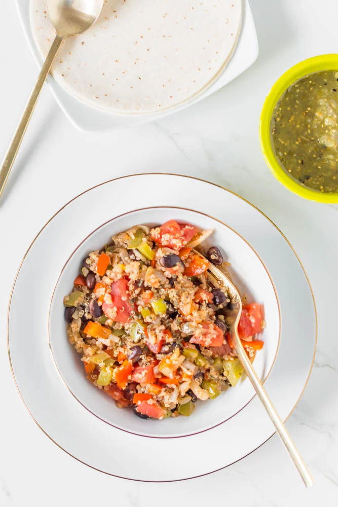 Spanish Quinoa:  One Recipe, Four Ways! (V+GF)