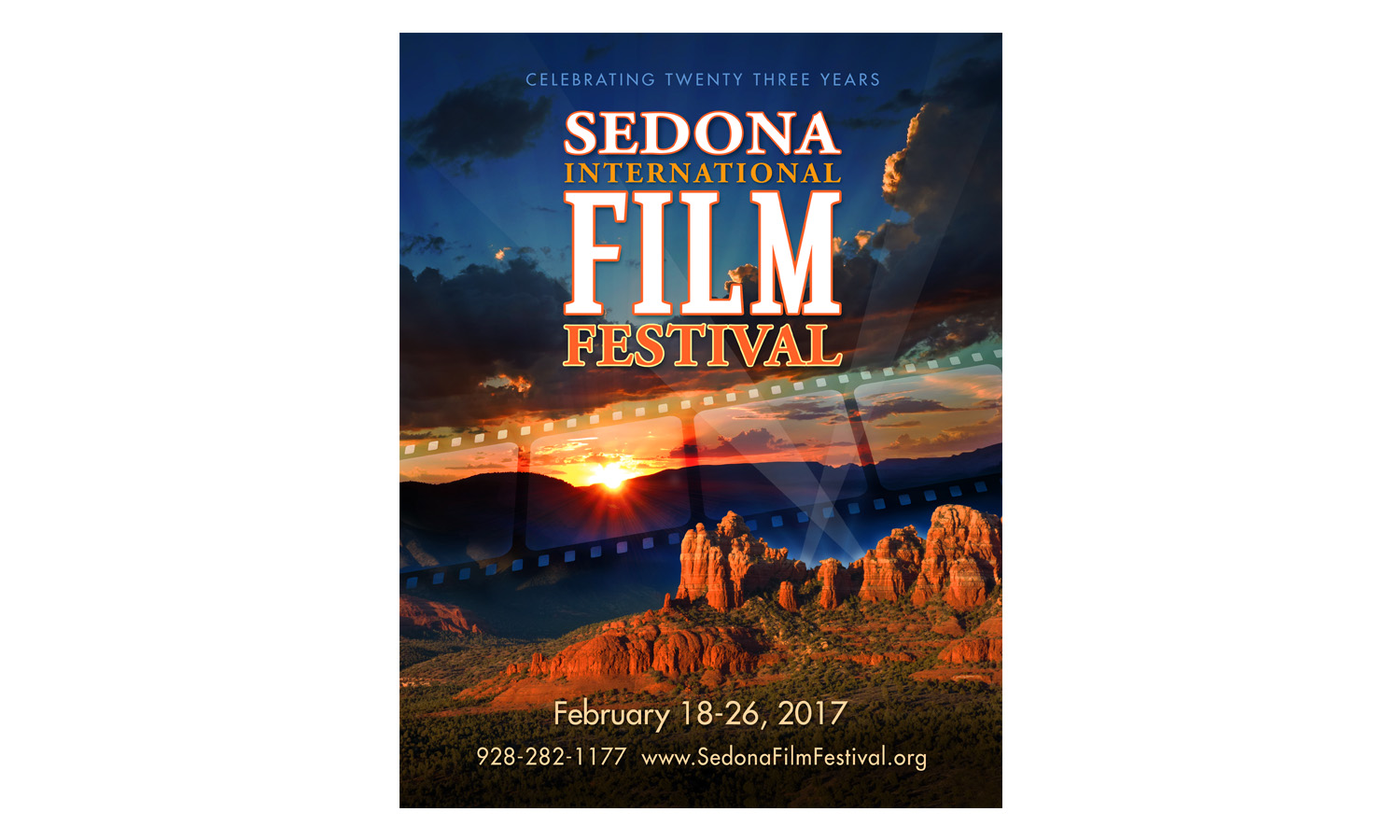 Sedona Film Festival Poster design 2017