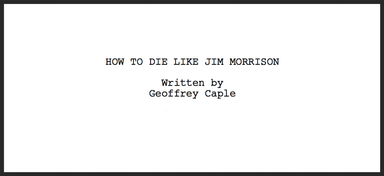 how_to_die_like_jim_morrison