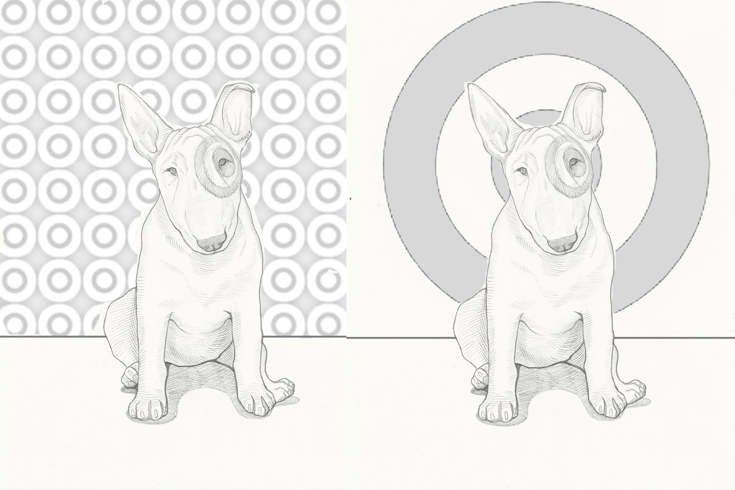 Background options: repeating pattern vs. single logo