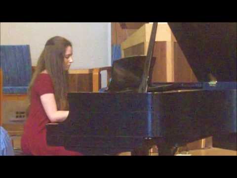Molly performing - 2017 Spring Piano Recital