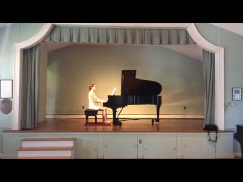 Prelude in D Major, Op. 23, No. 4 by Rachmaninoff performed by Christina Roukis