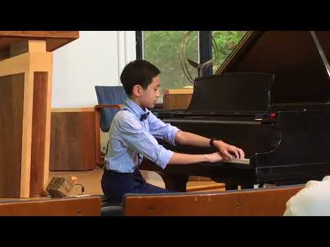 2017 Spring Recital - Dylan performing Great Smokey Mountains by Glover