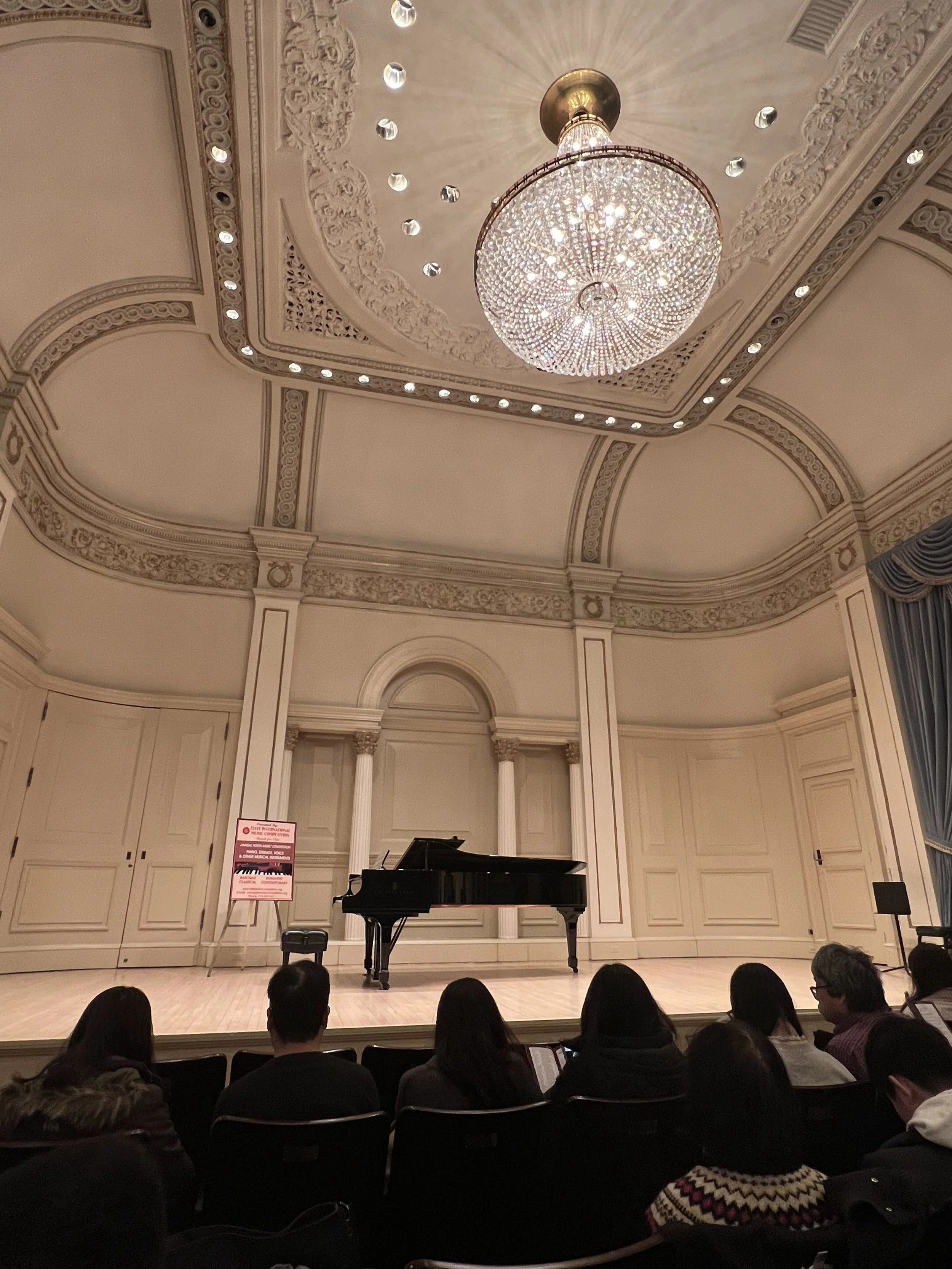 Weill Recital Hall NYC Piano Concert Competition Winners