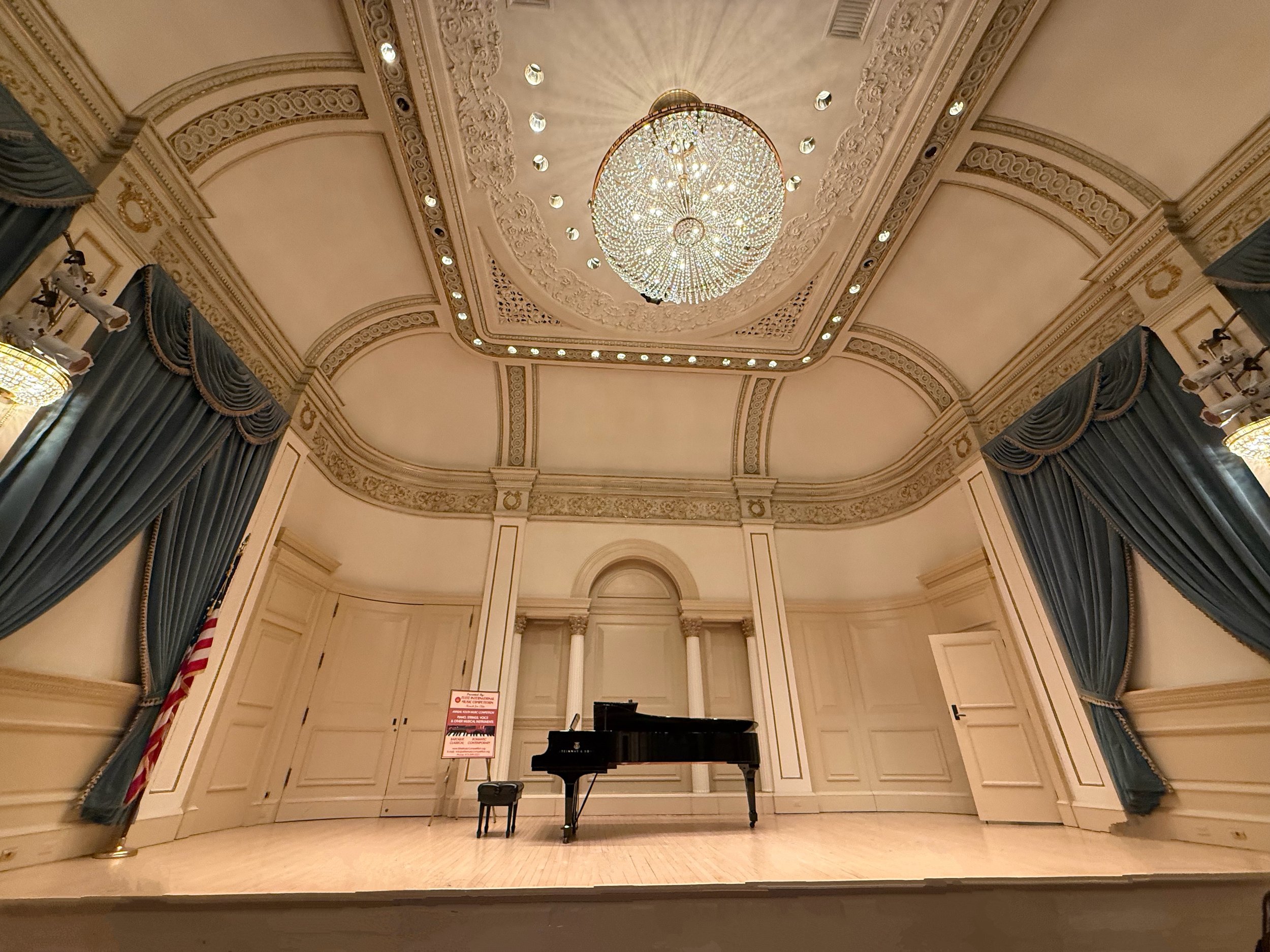 Weill Concert Hall Carnegie Hall New York City Piano Competition Performance Winner