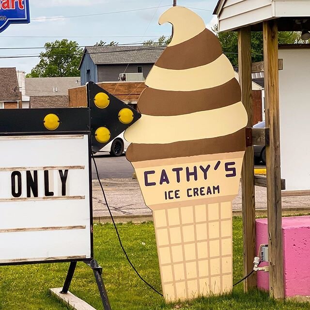 just so you know: any ICE CREAM over 3&rsquo; tall is MINE... ONLY now &amp; forever. thank you🍦#softserveicecream #clawart #cathylawart #icecream #summer #softserve #iscreamyouscreamweallscreamforicecream #icecreamlover