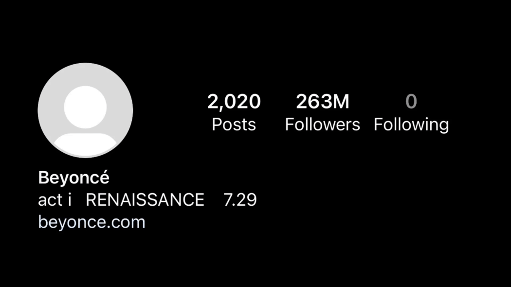 @Beyonce Bios for RENAISSANCE Album & Tour