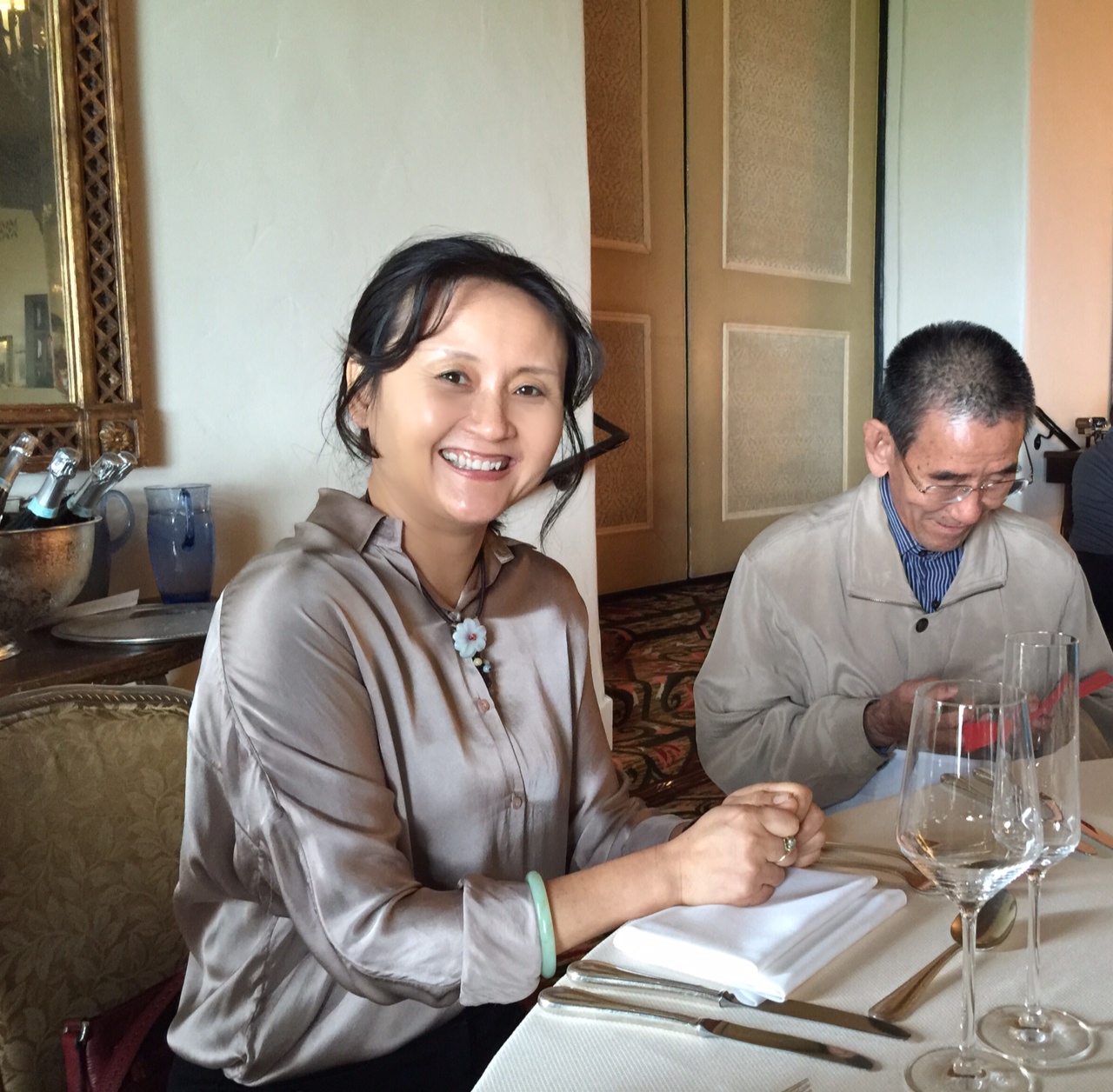 On July 5, we celebrated father's Birthday.
