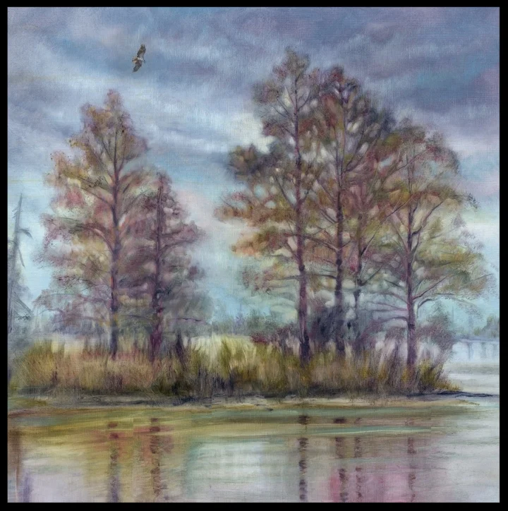 Congaree Colors 30 x 30 Oil on Linen $2500